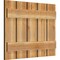 Ekena Millwork Spaced Board-n-Batten Shutters, Rough Sawn Western Red Cedar, 28 7/8W x 22H, PR RBS06S29X022RWR - alternate 3
